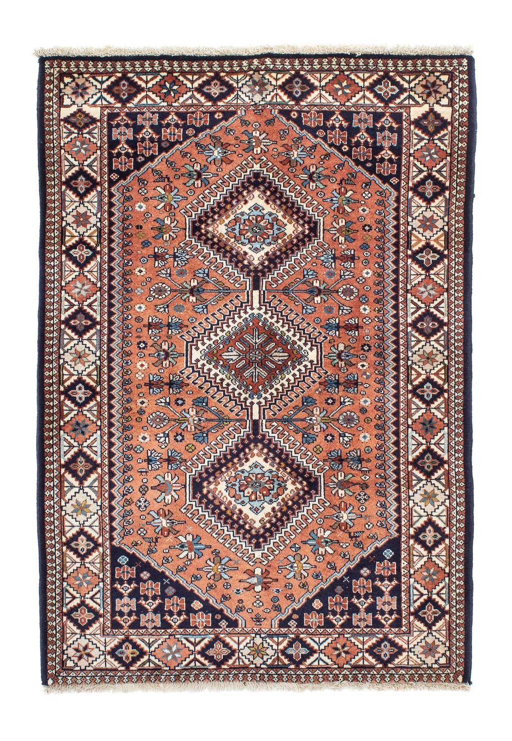 Persisk tæppe - Nomadisk - 152 x 100 cm - lysrød