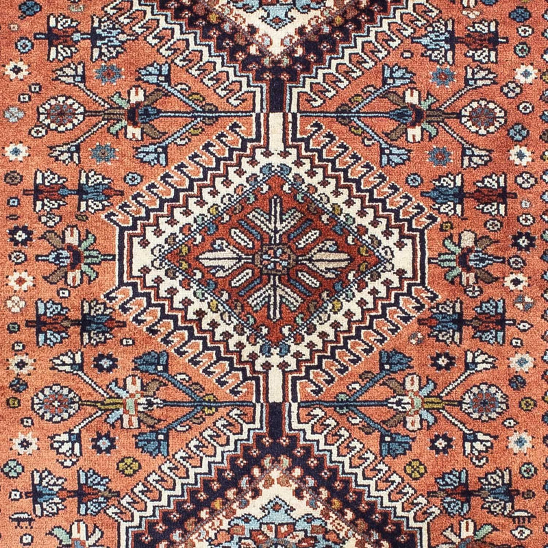 Persisk tæppe - Nomadisk - 152 x 100 cm - lysrød