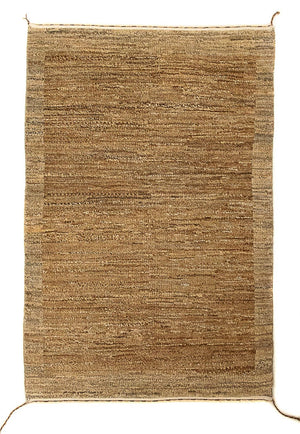 Gabbeh-tæppe - Indus - 93 x 60 cm - brun