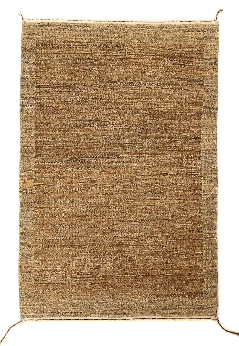 Gabbeh-tæppe - Indus - 93 x 60 cm - brun
