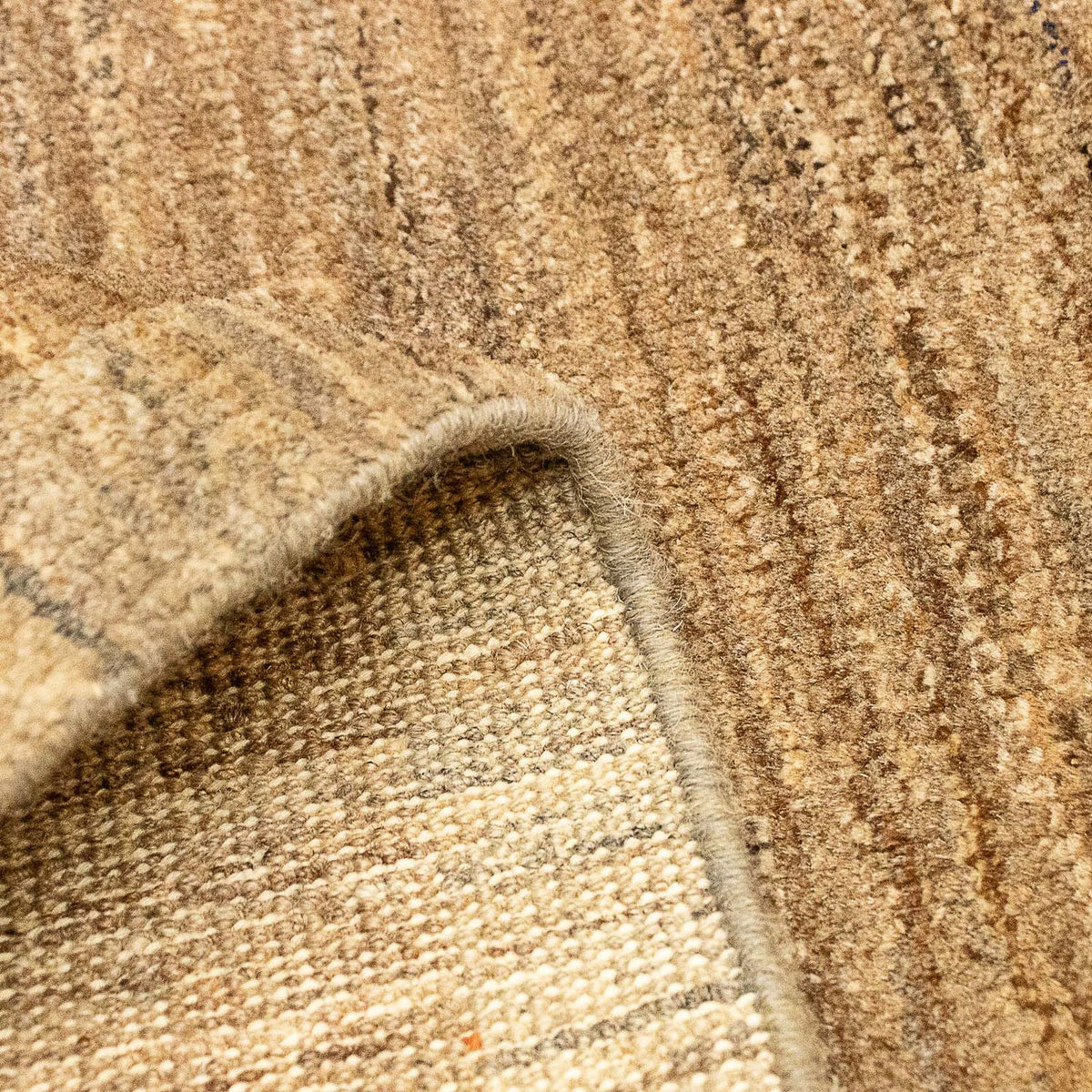 Gabbeh-tæppe - Indus - 93 x 60 cm - brun