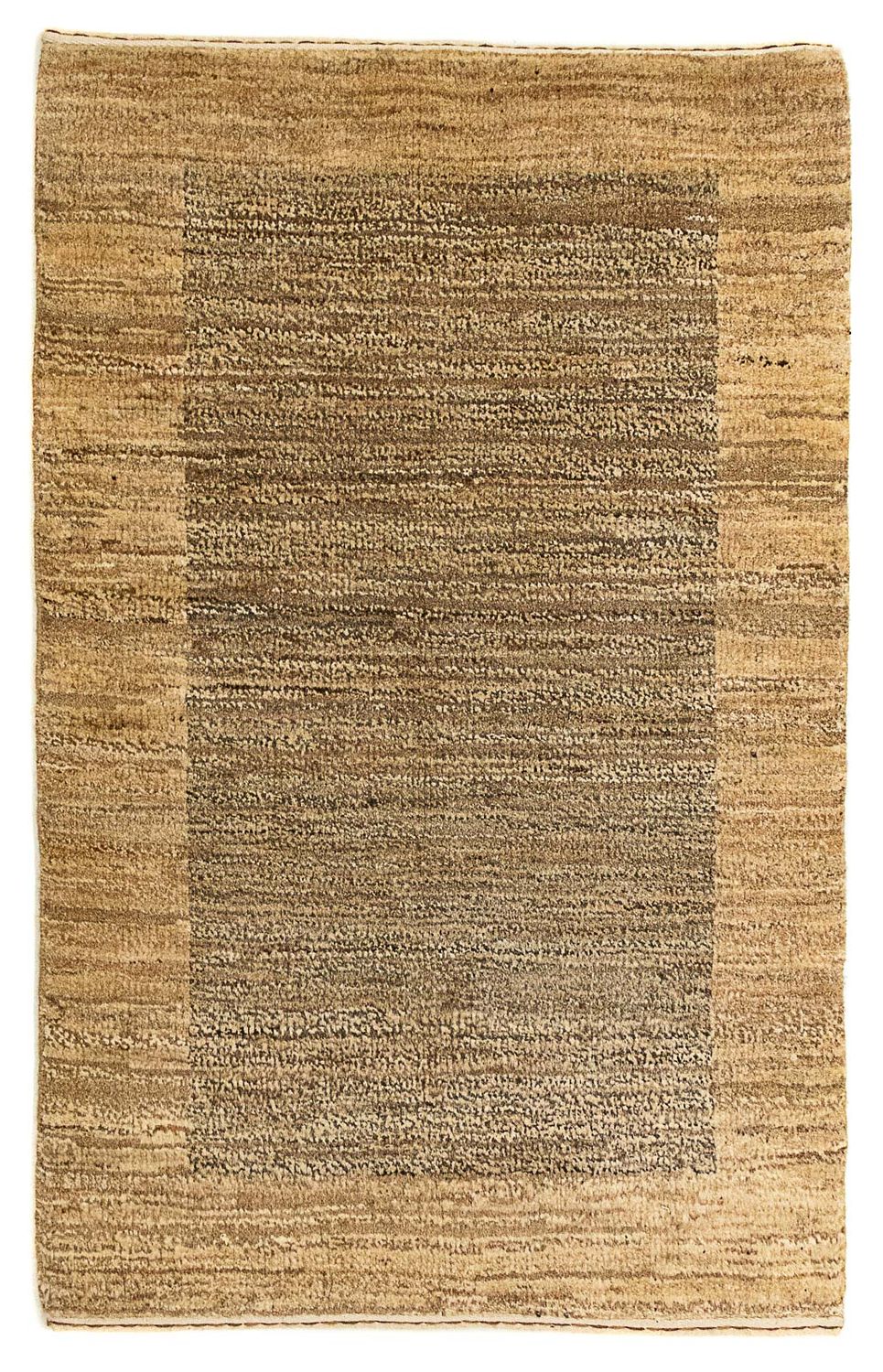 Gabbeh-tæppe - Indus - 95 x 61 cm - lys brun