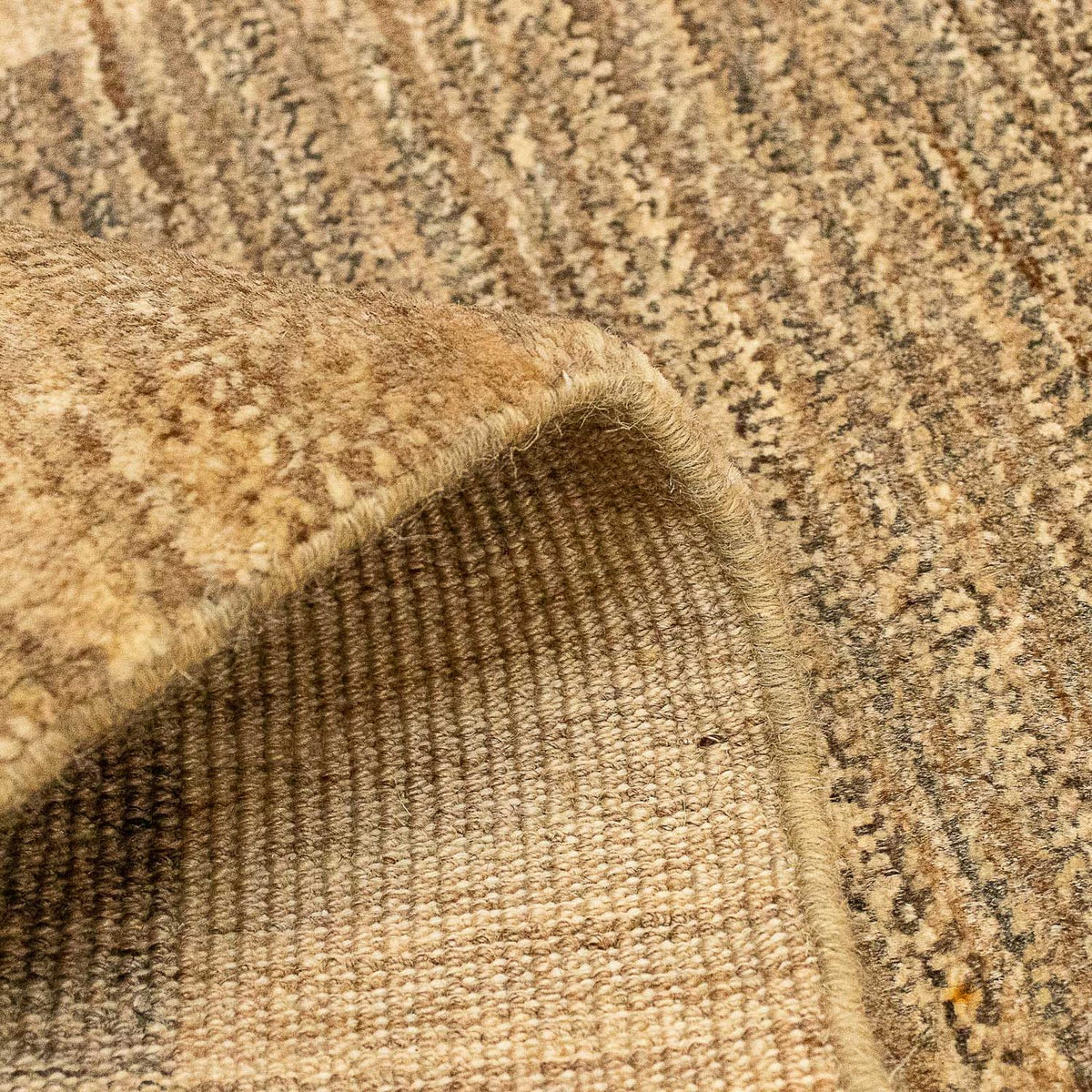 Gabbeh-tæppe - Indus - 95 x 61 cm - lys brun