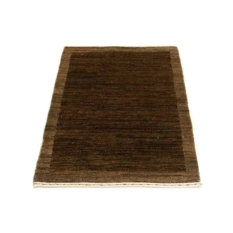 Gabbeh-tæppe - Indus - 93 x 60 cm - mørkebrun