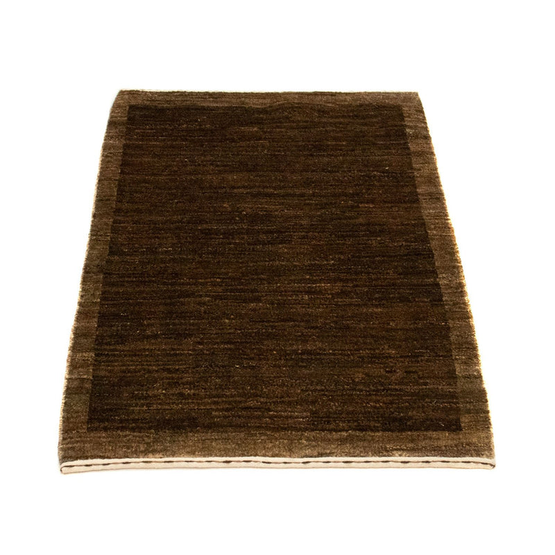 Gabbeh-tæppe - Indus - 93 x 60 cm - mørkebrun