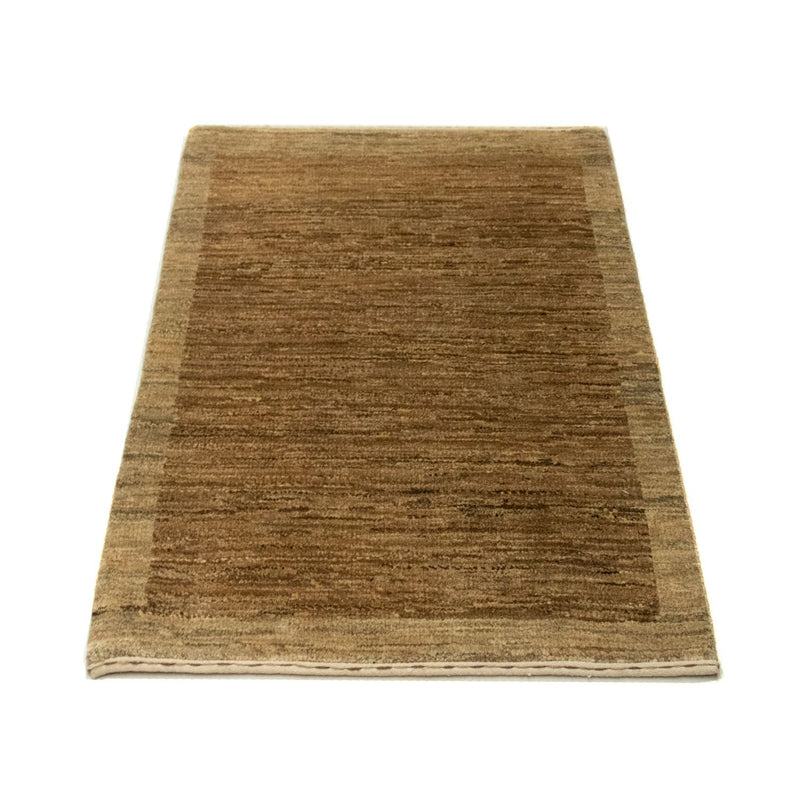 Gabbeh-tæppe - Indus - 92 x 59 cm - lys brun