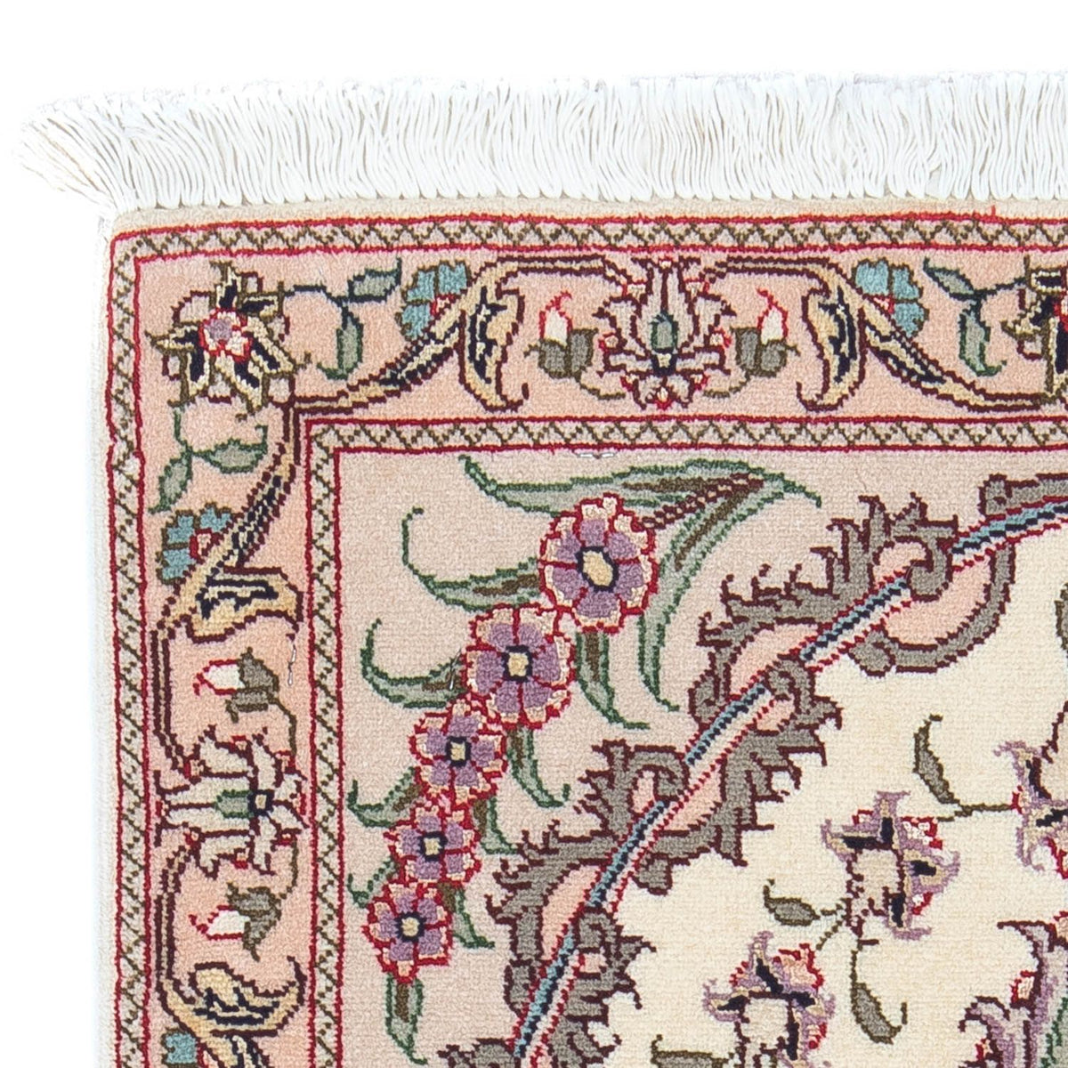 Persisk tæppe - Tabriz - Royal - 90 x 60 cm - beige