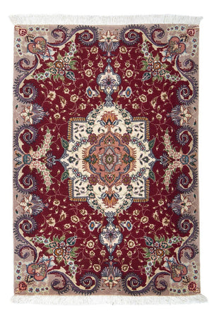 Persisk tæppe - Tabriz - Royal - 93 x 63 cm - rød