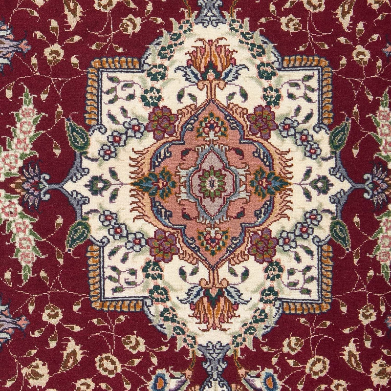 Persisk tæppe - Tabriz - Royal - 93 x 63 cm - rød