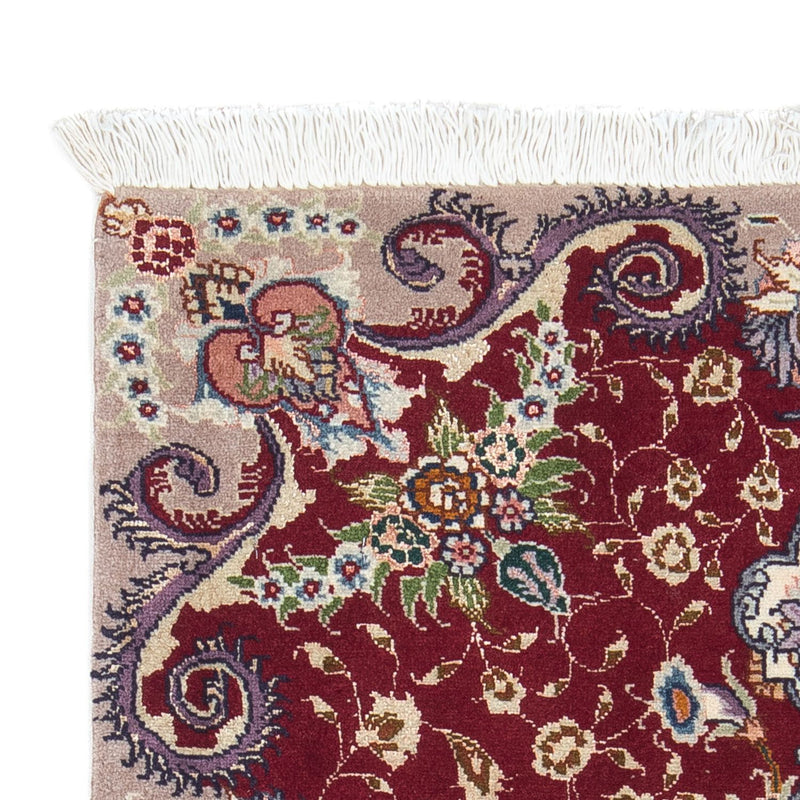 Persisk tæppe - Tabriz - Royal - 93 x 63 cm - rød