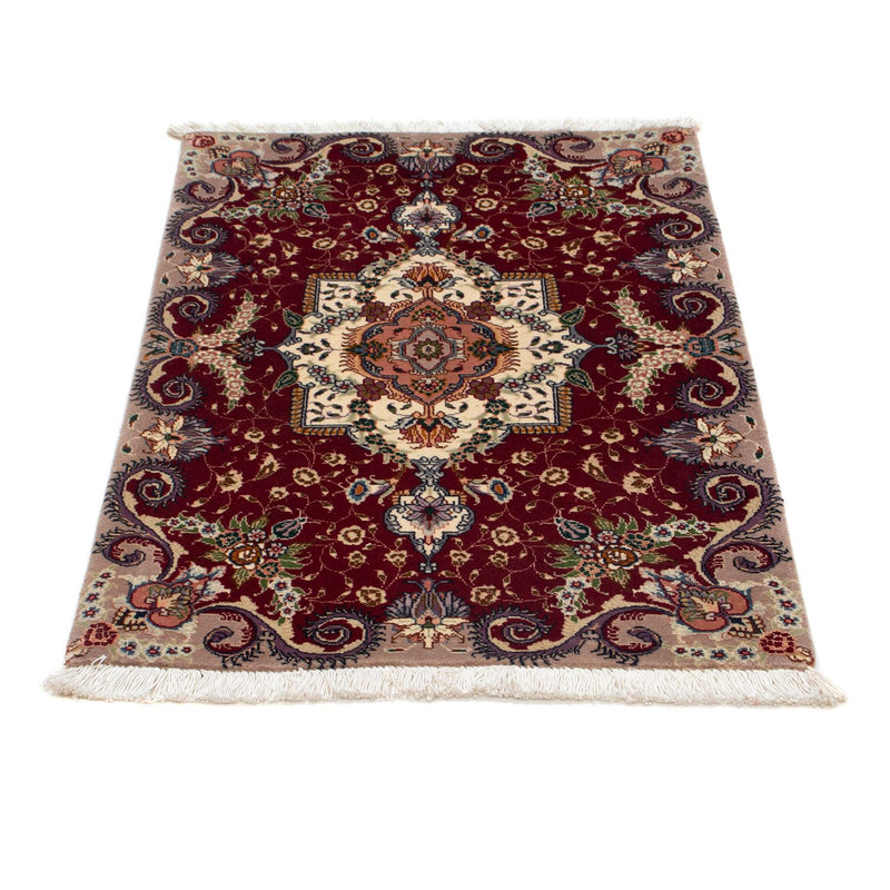 Persisk tæppe - Tabriz - Royal - 93 x 63 cm - rød