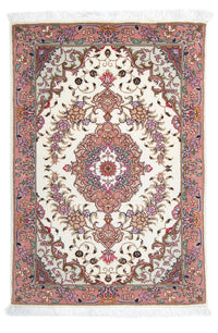 Persisk tæppe - Tabriz - Royal - 90 x 60 cm - beige