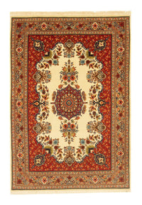 Persisk tæppe - Ghom - 151 x 105 cm - beige