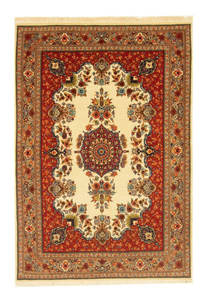 Persisk tæppe - Ghom - 151 x 105 cm - beige