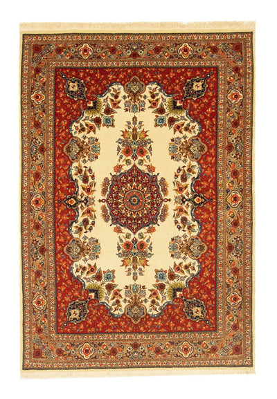 Qom Tæppe 105x151cm - Persisk tæppe