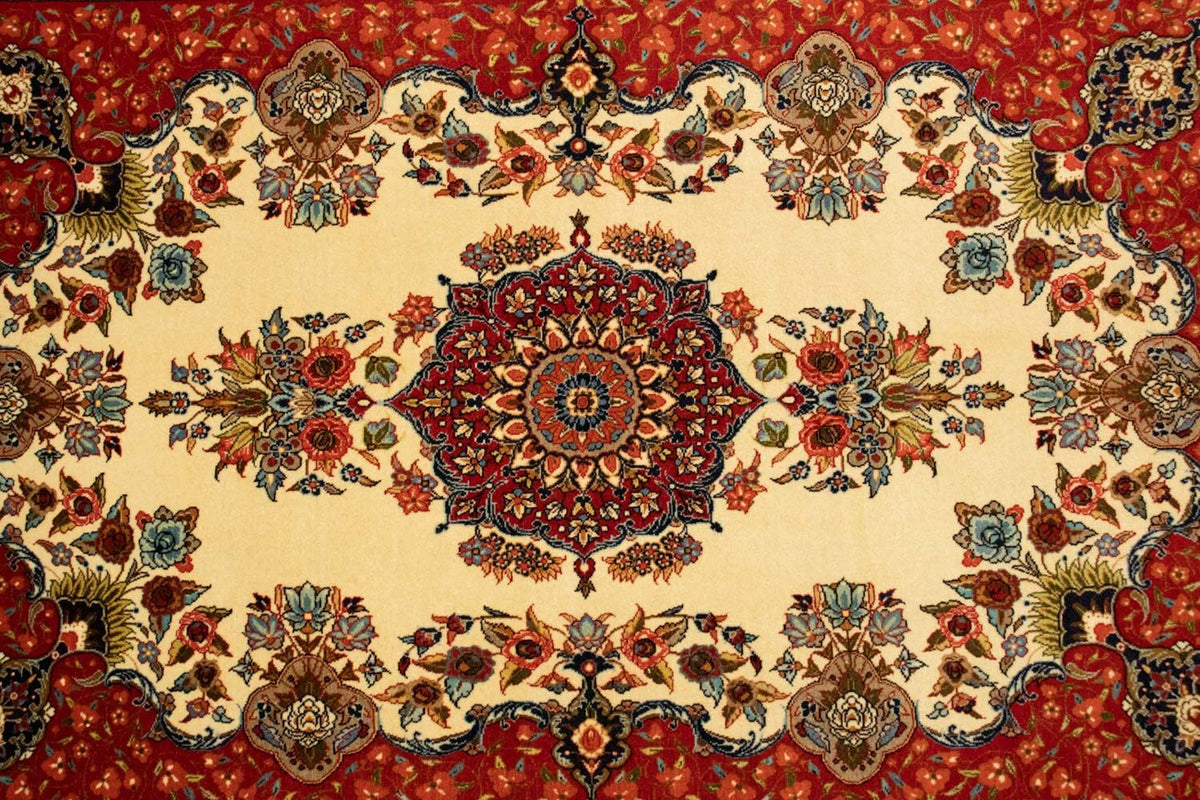 Persisk tæppe - Ghom - 151 x 105 cm - beige