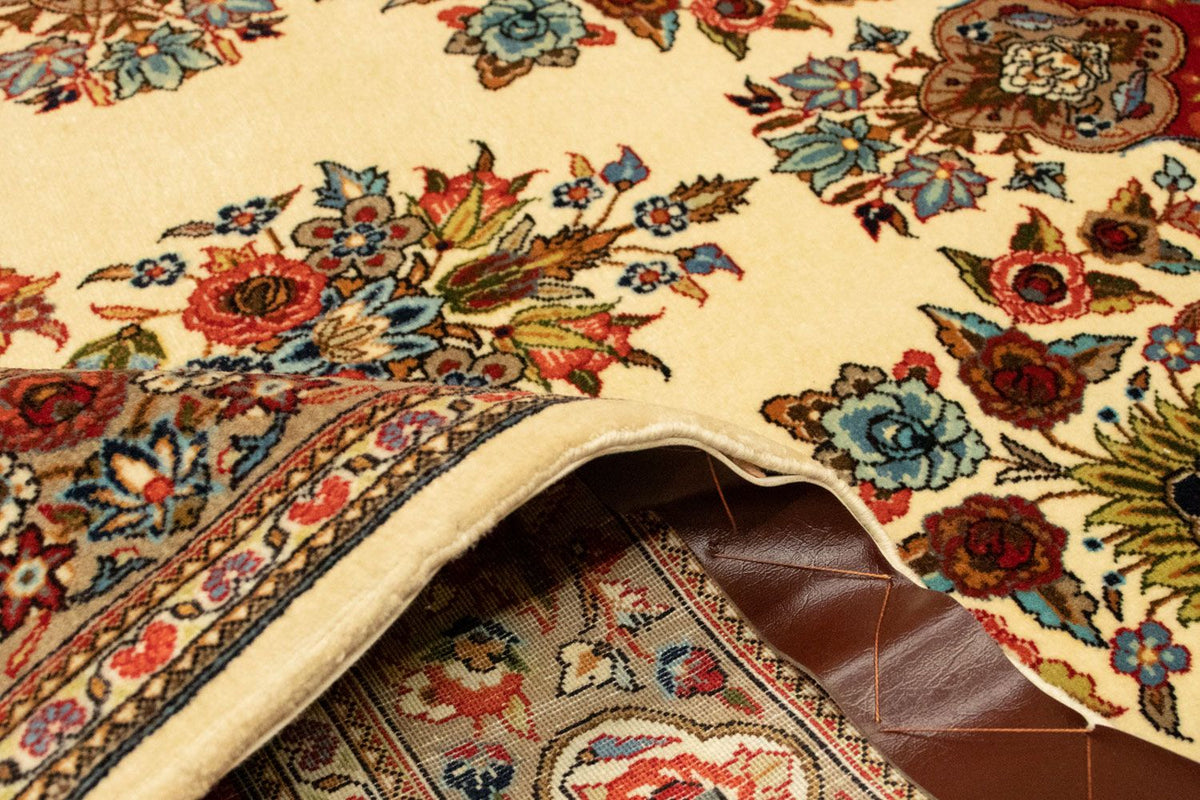 Persisk tæppe - Ghom - 151 x 105 cm - beige