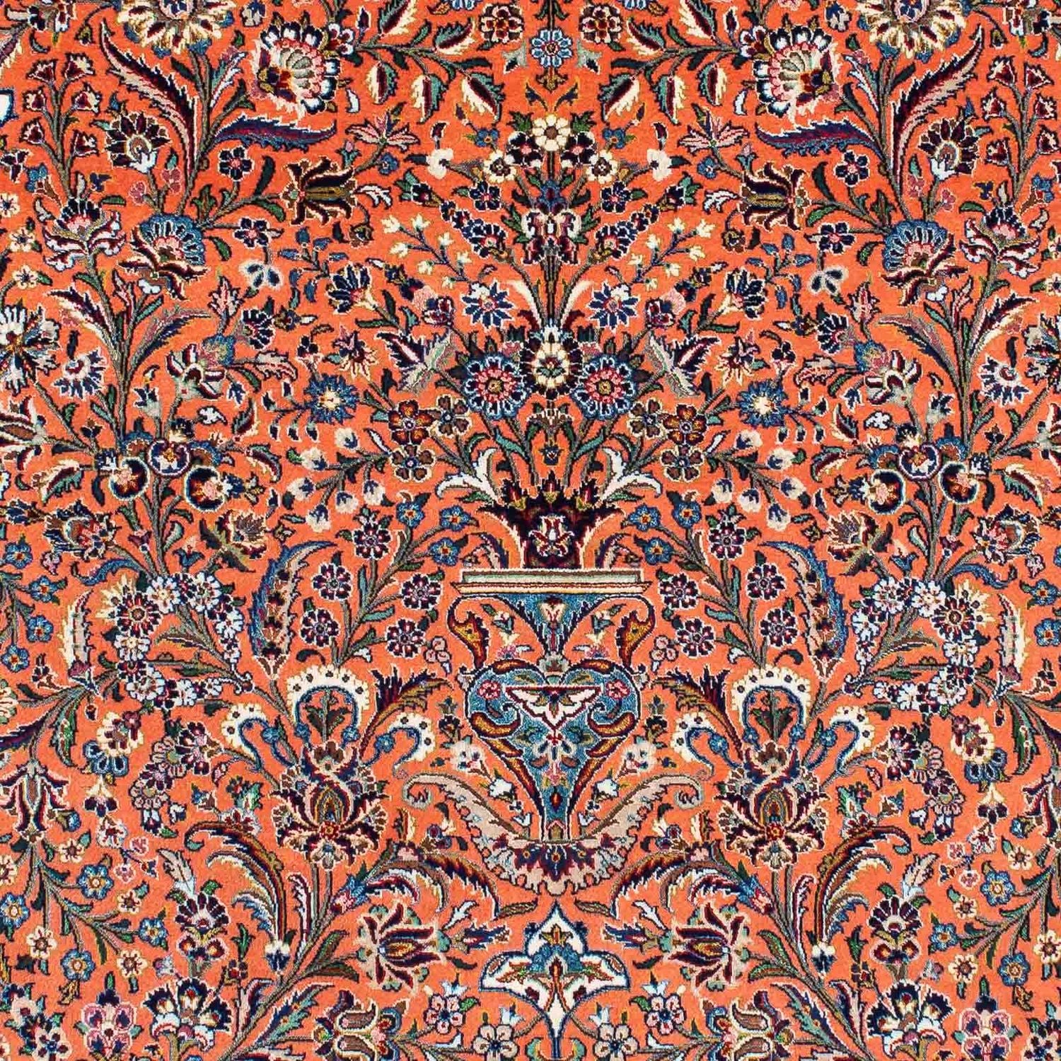Persisk tæppe - Ghom - 219 x 135 cm - rust