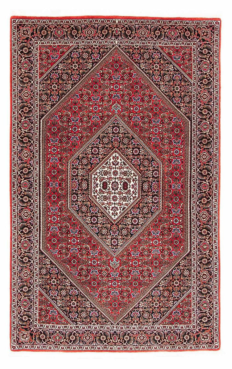 Persisk tæppe - Bijar - 181 x 111 cm - rød
