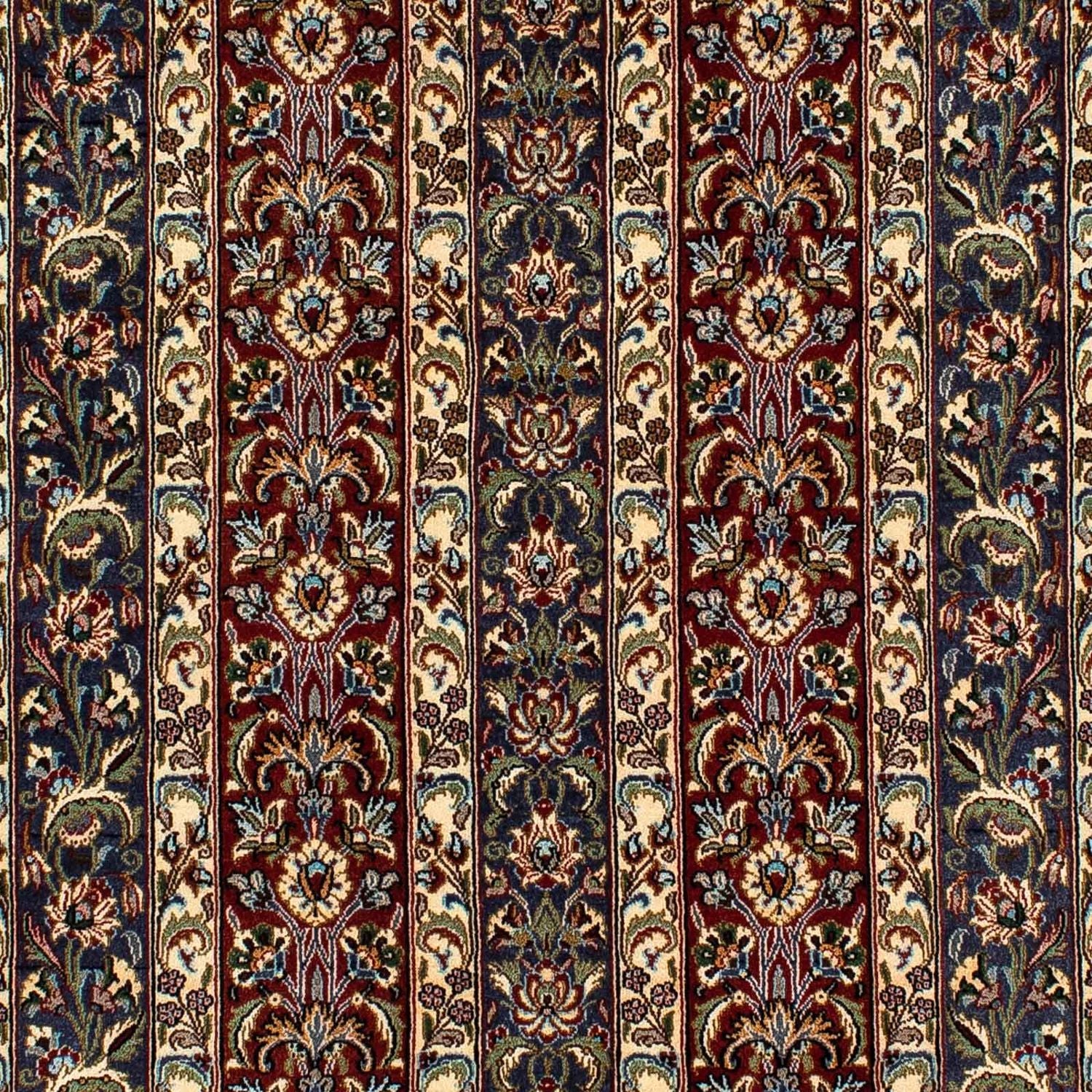 Silketæppe - Ghom Silk - Premium - 202 x 132 cm - flerfarvet