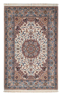 Silketæppe - Ghom Silk - Premium - 202 x 128 cm - beige