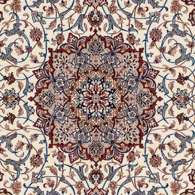 Silketæppe - Ghom Silk - Premium - 202 x 128 cm - beige
