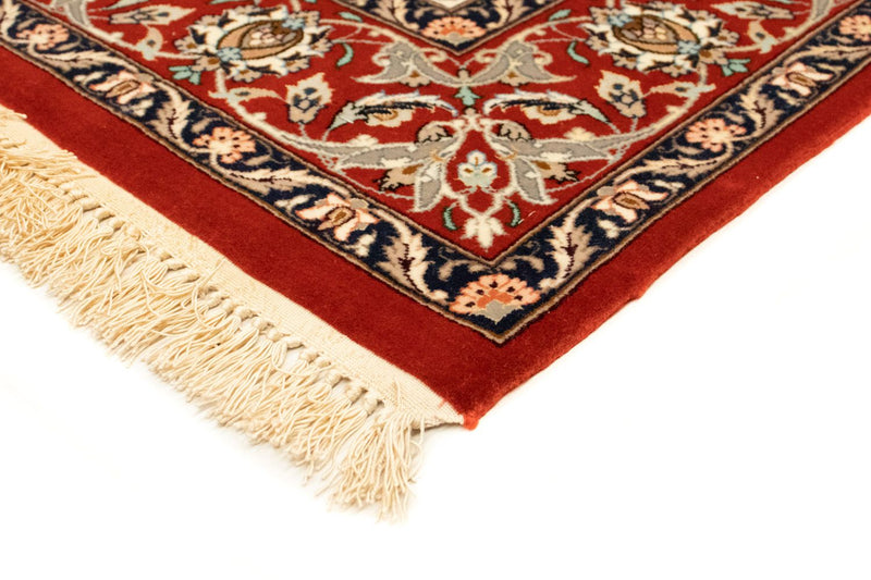 Persisk tæppe - Isfahan - Premium - 162 x 106 cm - rød