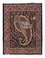Persisk tæppe - Classic - 80 x 63 cm - sort
