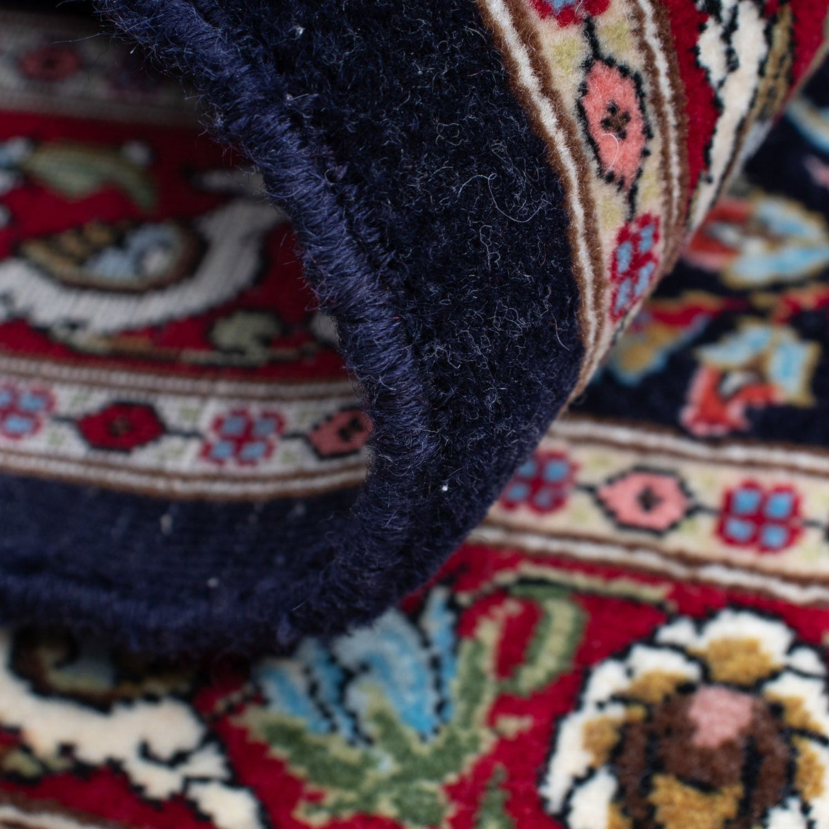 Persisk tæppe - Classic - 80 x 63 cm - sort