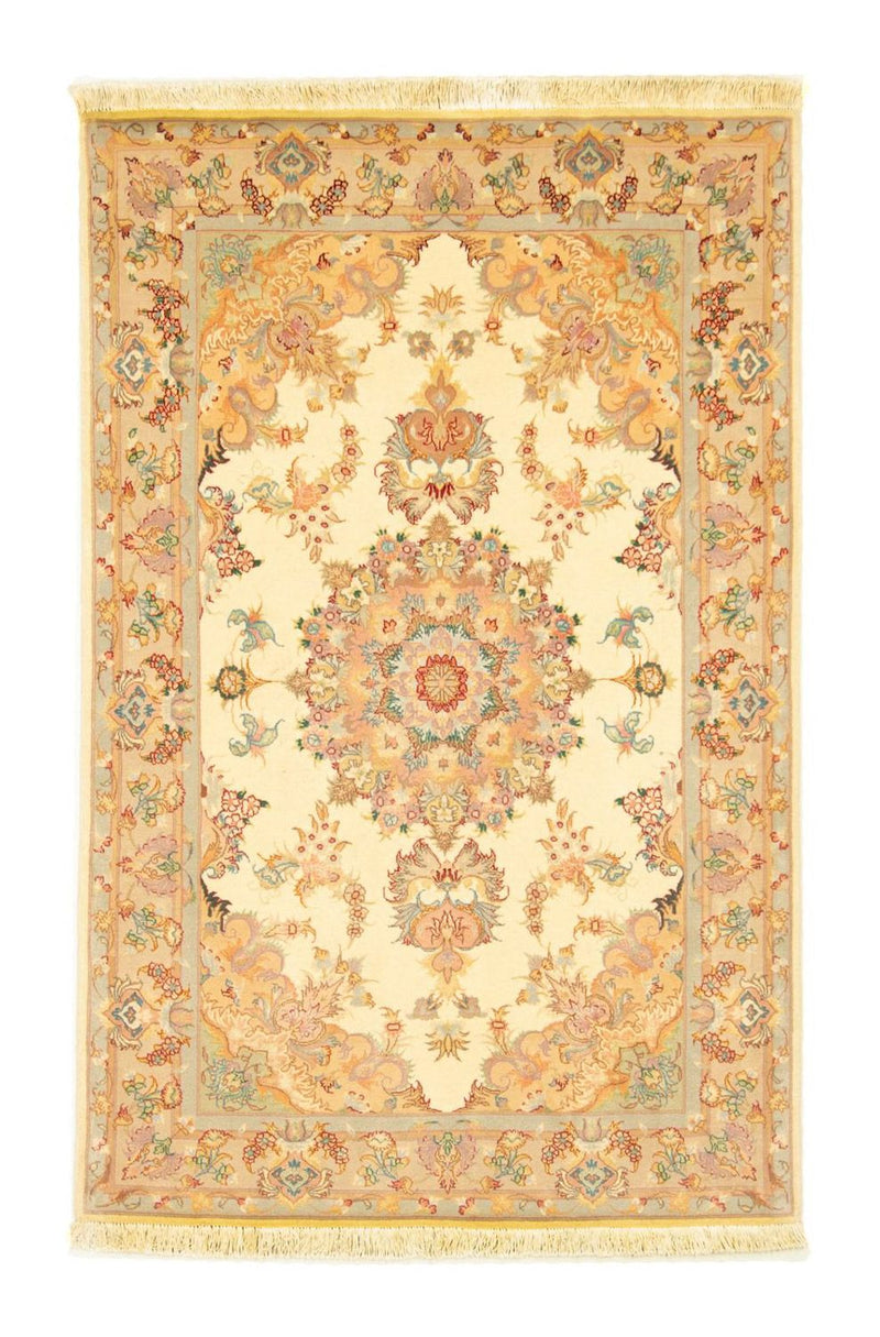 Persisk tæppe - Tabriz - Royal - 154 x 102 cm - beige