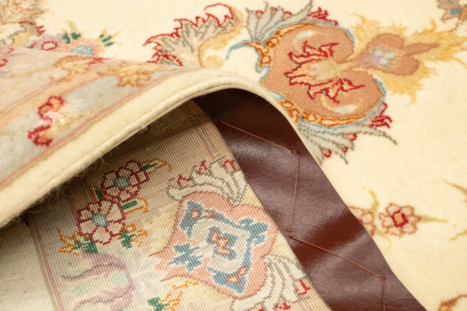 Persisk tæppe - Tabriz - Royal - 154 x 102 cm - beige