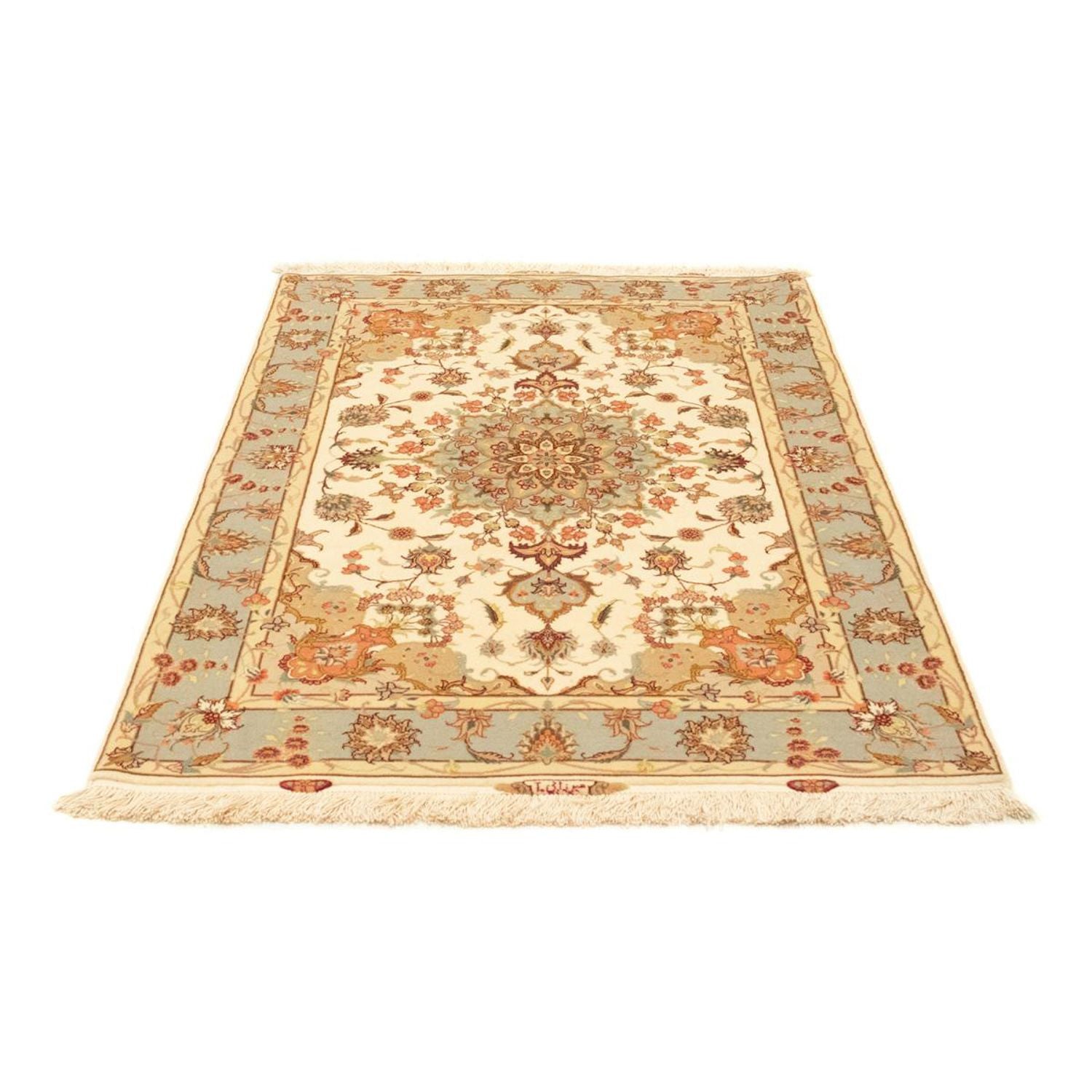 Persisk tæppe - Tabriz - Premium - 153 x 100 cm - beige