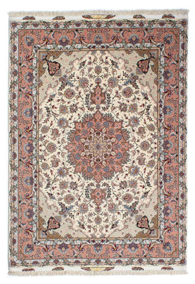 Persisk tæppe - Tabriz - Royal - 205 x 154 cm - beige