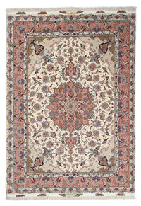 Persisk tæppe - Tabriz - Royal - 205 x 154 cm - beige