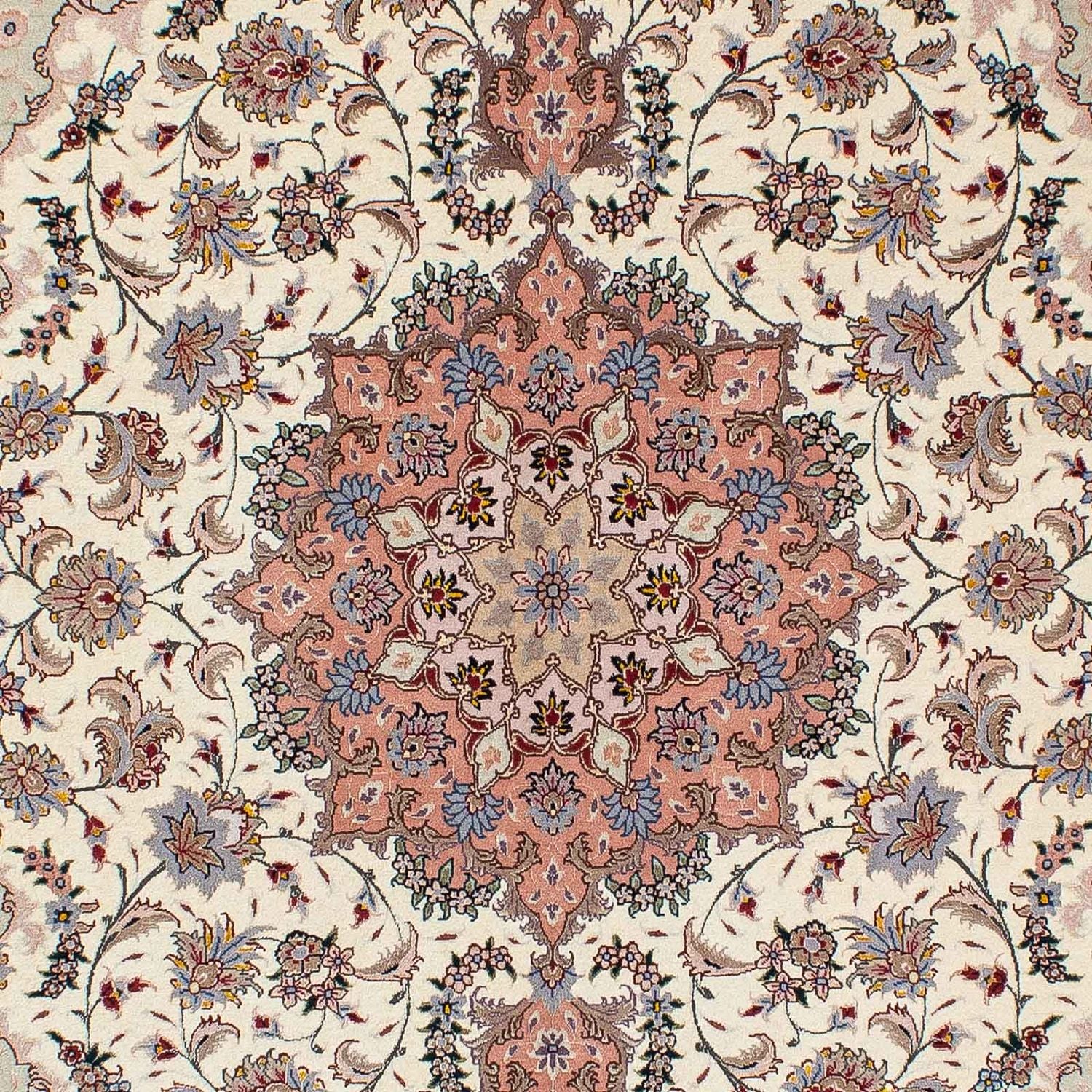 Persisk tæppe - Tabriz - Royal - 205 x 154 cm - beige
