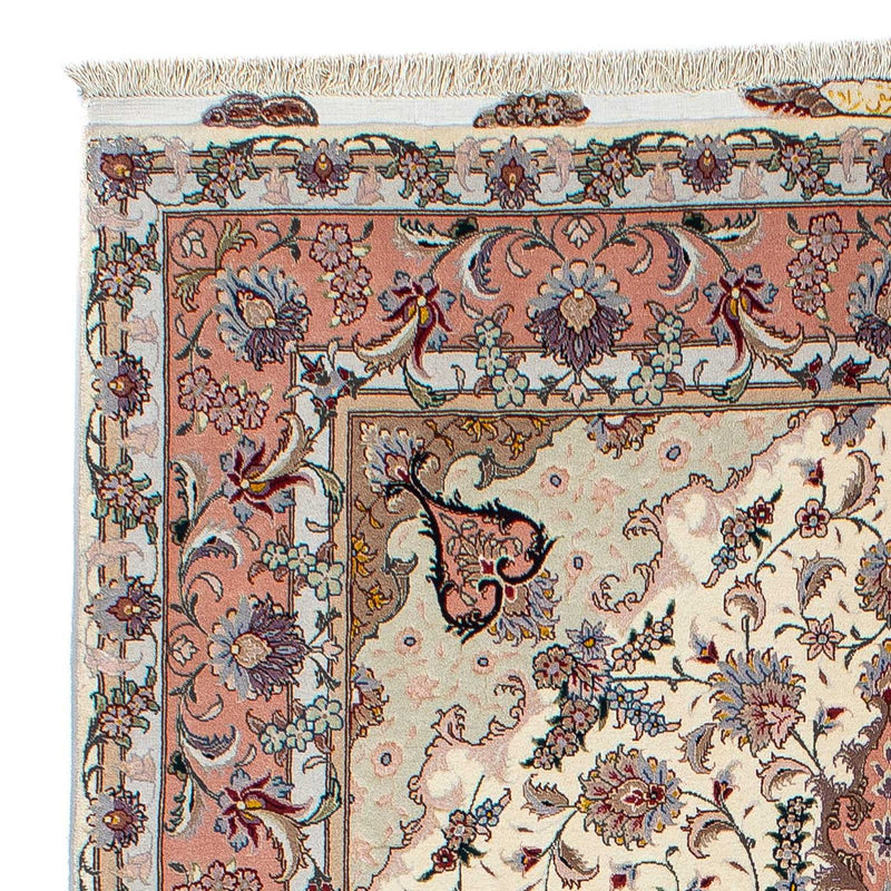 Persisk tæppe - Tabriz - Royal - 205 x 154 cm - beige