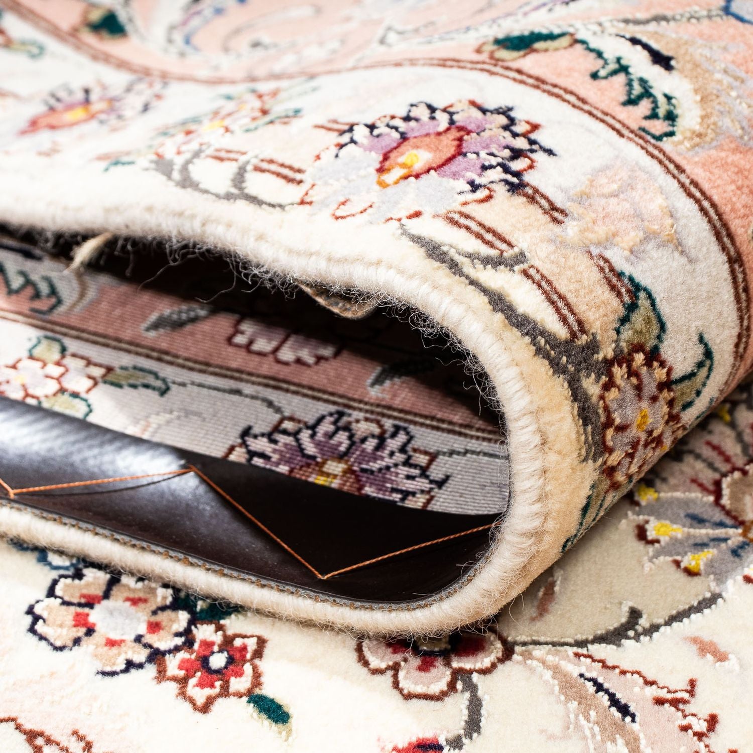 Persisk tæppe - Tabriz - Royal - 205 x 154 cm - beige