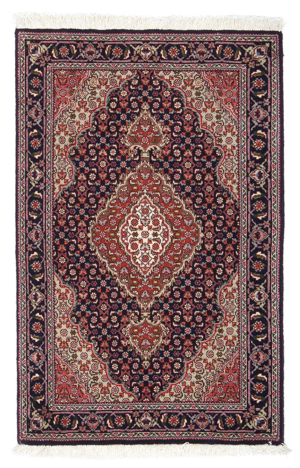 Persisk tæppe - Tabriz - Royal - 90 x 60 cm - mørkeblå