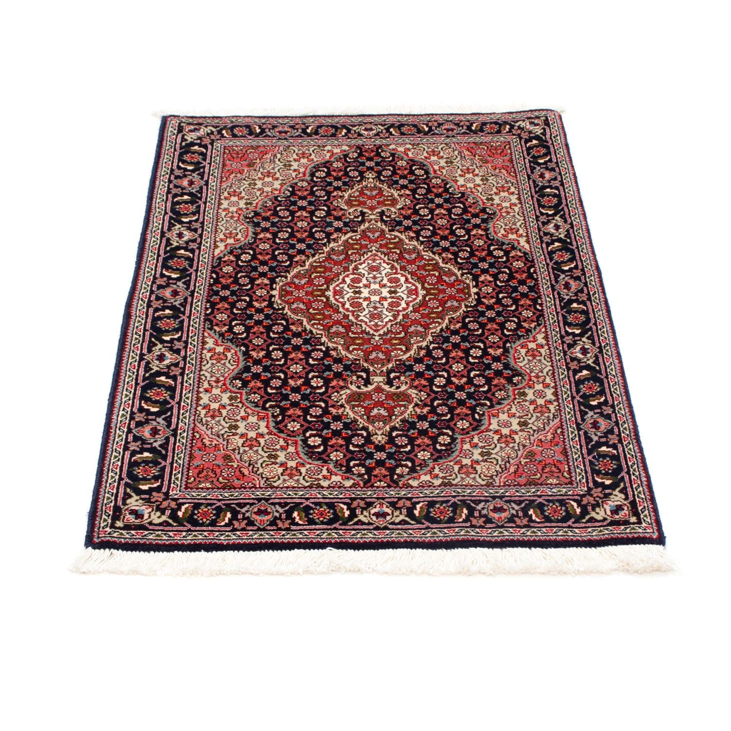 Persisk tæppe - Tabriz - Royal - 90 x 60 cm - mørkeblå