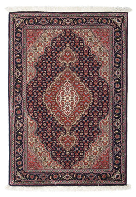 Persisk tæppe - Tabriz - Royal - 90 x 63 cm - mørkeblå