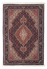 Persisk tæppe - Tabriz - Royal - 90 x 63 cm - mørkeblå