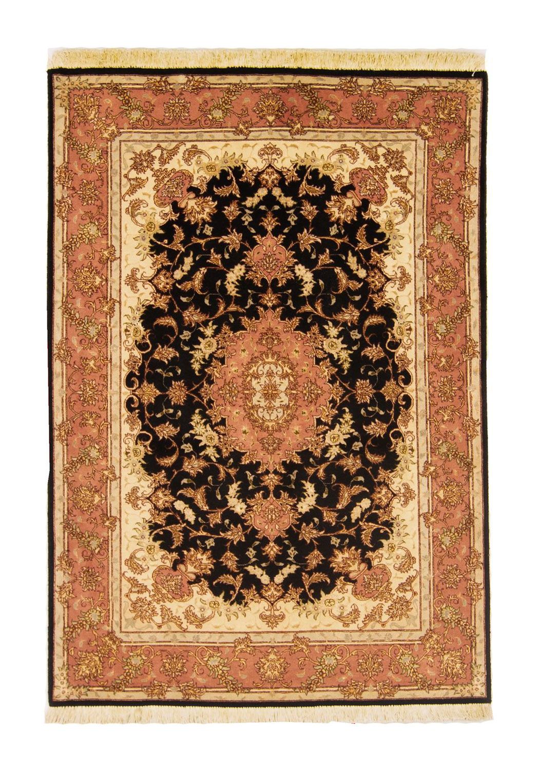 Tabriz - 50 Raj Tæppe 102x147cm - Persisk tæppe