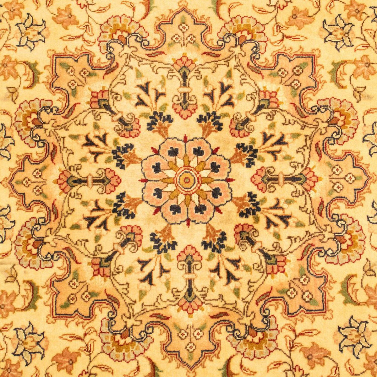 Persisk tæppe - Tabriz - Royal - 150 x 105 cm - beige
