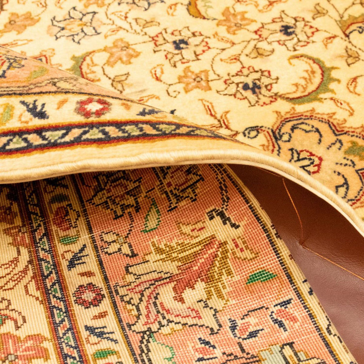 Persisk tæppe - Tabriz - Royal - 150 x 105 cm - beige