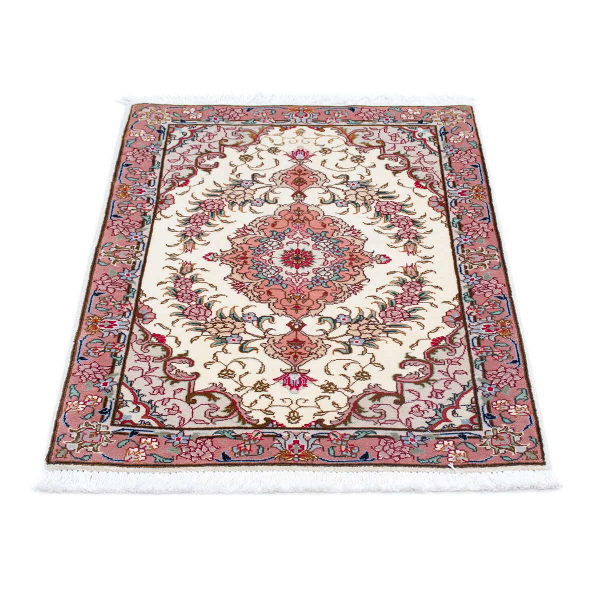 Persisk tæppe - Tabriz - Royal - 87 x 60 cm - beige