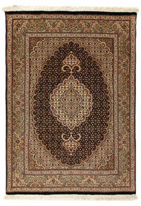 Persisk tæppe - Tabriz - Royal - 120 x 80 cm - mørkeblå