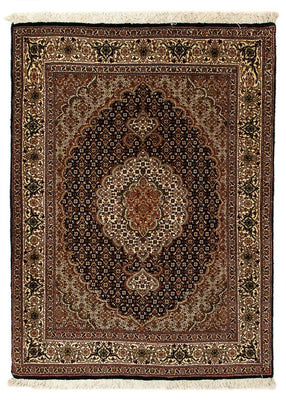 Persisk tæppe - Tabriz - Royal - 114 x 83 cm - mørkeblå