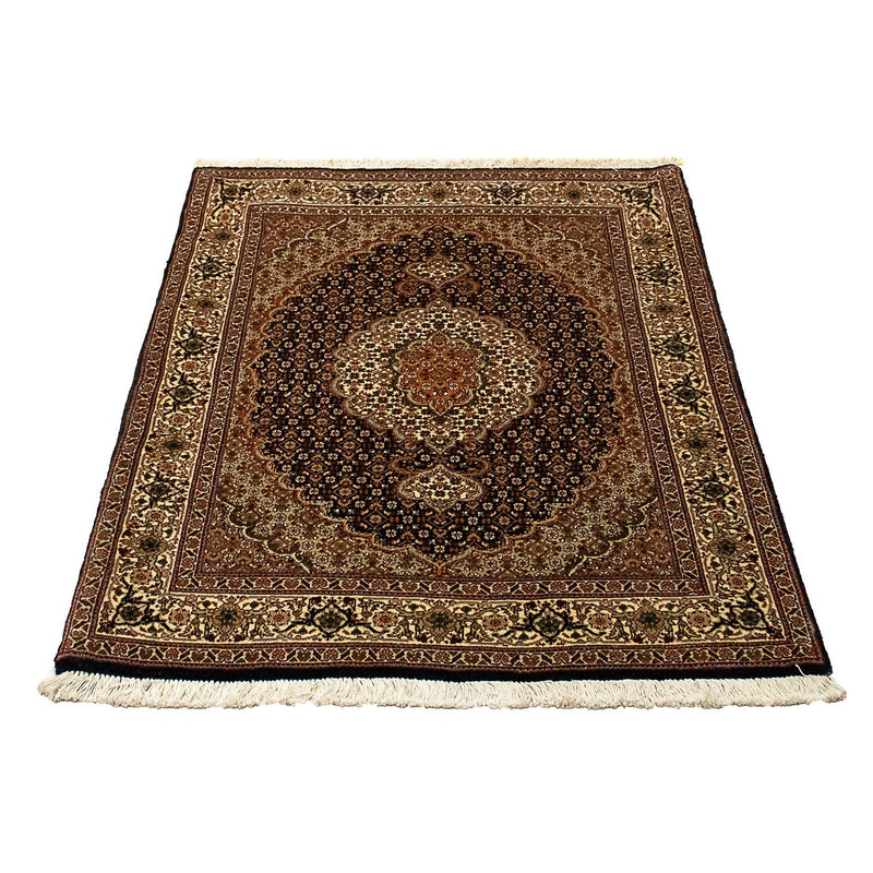 Persisk tæppe - Tabriz - Royal - 114 x 83 cm - mørkeblå