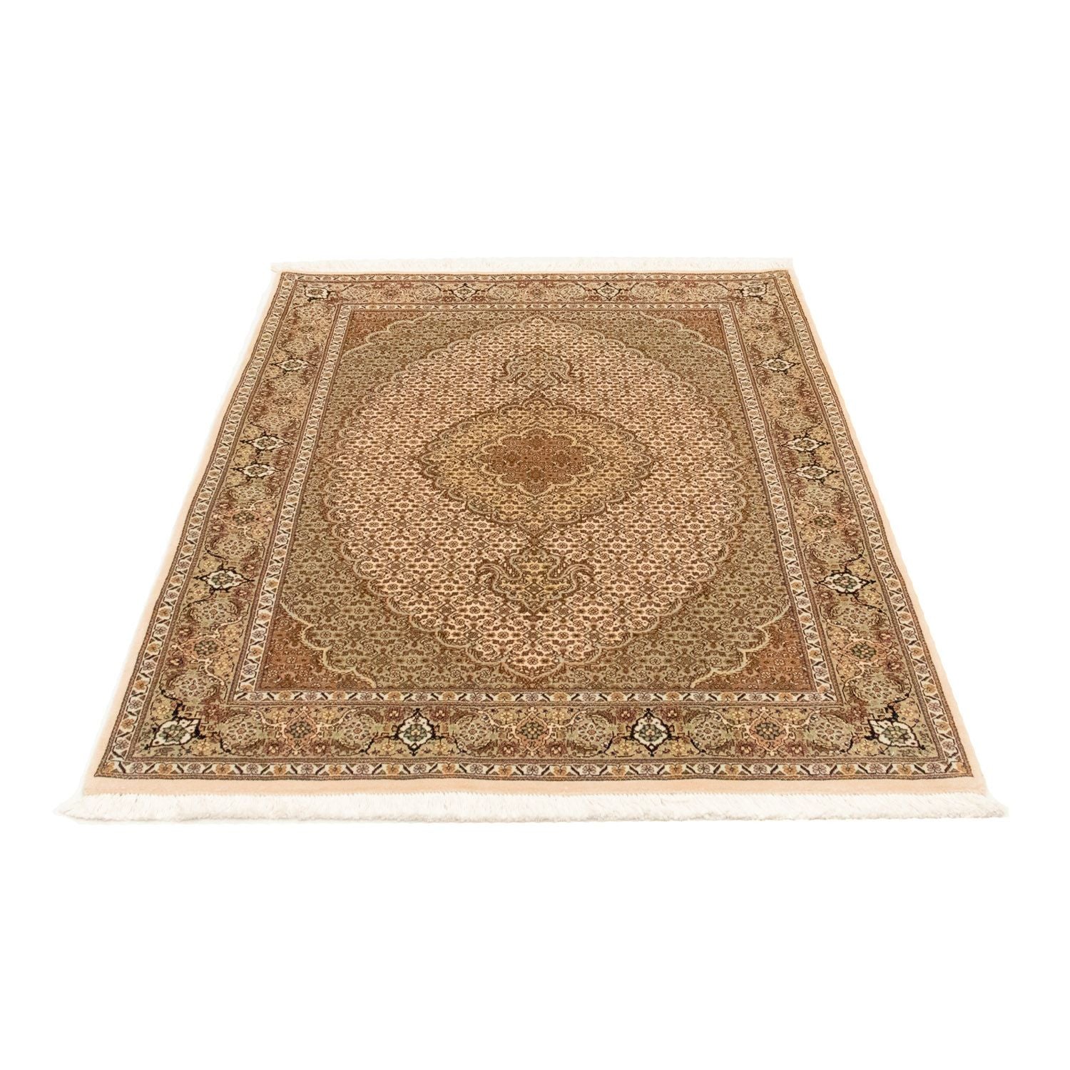 Persisk tæppe - Tabriz - Royal - 151 x 103 cm - beige