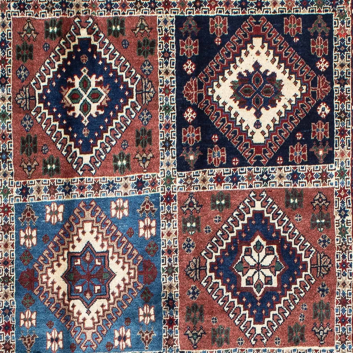 Løber Persisk tæppe - Nomadisk - 189 x 99 cm - blå